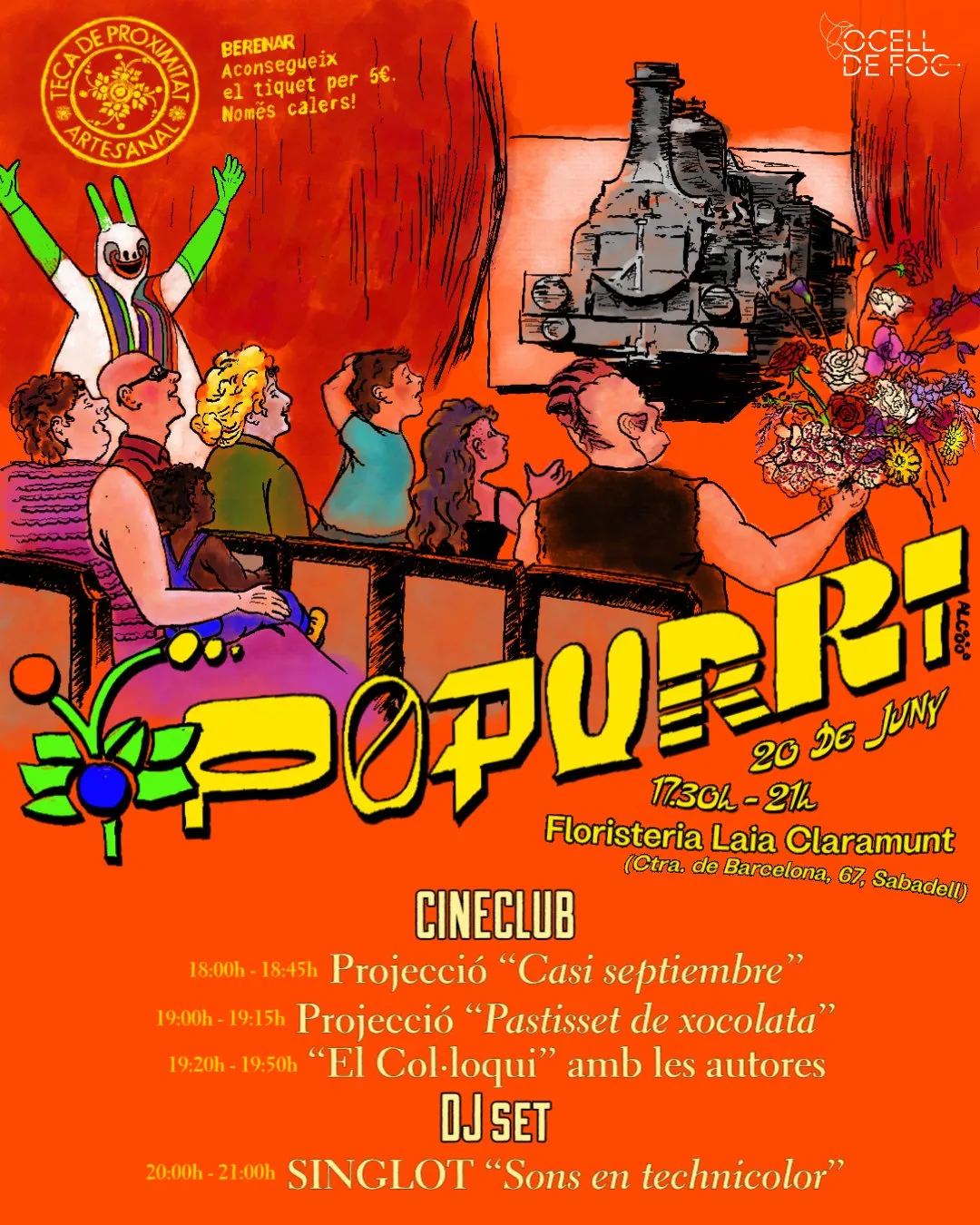Cartell de POPURRI #05 — Cineclub