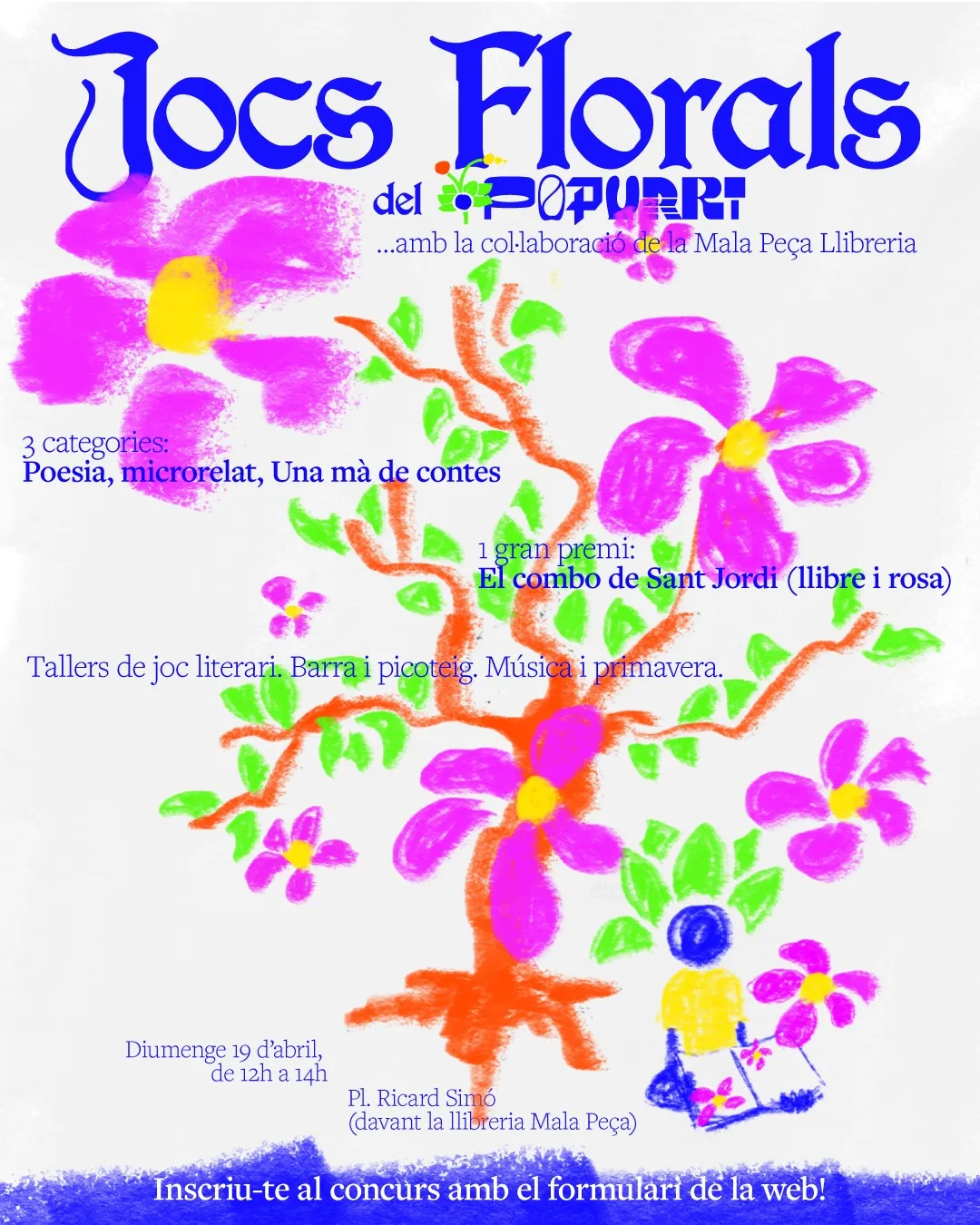 Cartell de POPURRI #03 — Jocs Florals