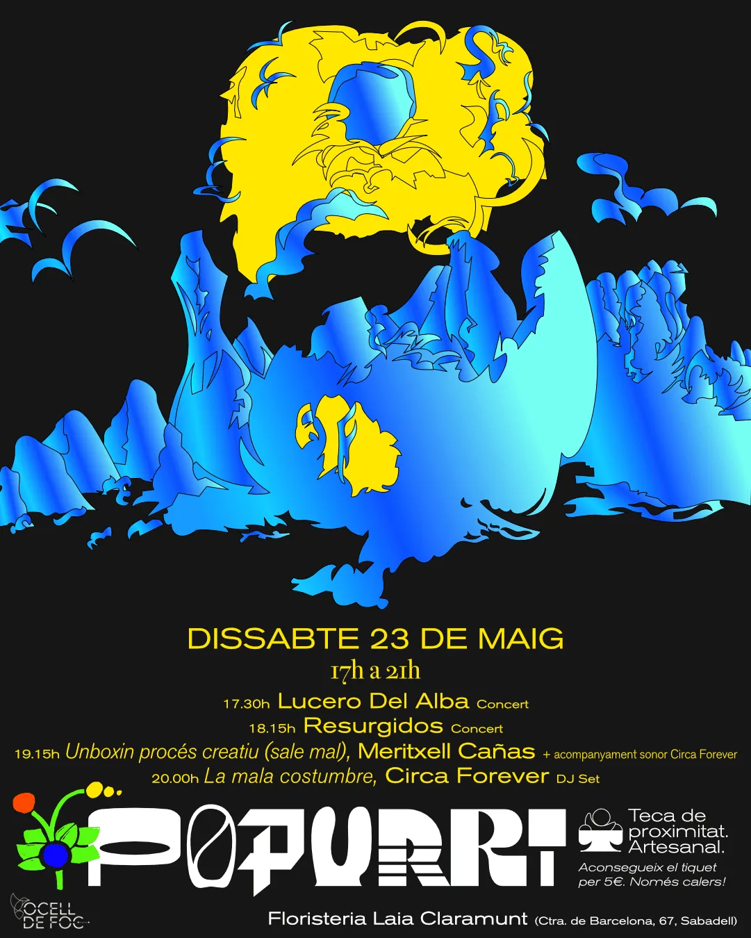 Cartell de POPURRI #04 — Llum i Ombra